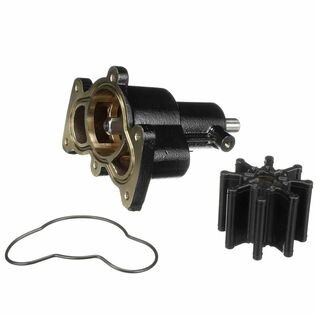 Quicksilver 8M0139984 Brass Water Pump Housing for V6 and V8 MerCruiser Engines: (305, 350 and 496 CID, 2000-2016)