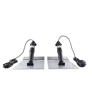 Aluminum Trim Tab Kit with 9LX18W Trim Tabs, No Control