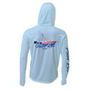 Men's Living The Dream PR Performance Hooded Shirt image number 2