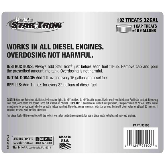 Star Tron&reg; Diesel Additive, Gallon image number 4