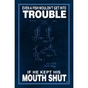 If Fish Kept His Mouth Shut Poster image number 0