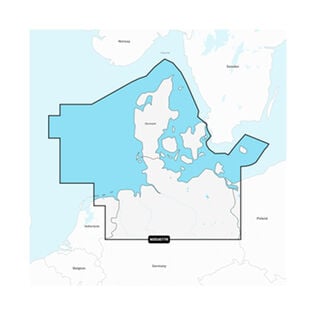 Garmin Navionics+ EU077R Denmark and Germany, North, Electronic Chart