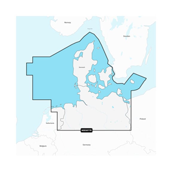 Garmin Navionics+ EU077R Denmark and Germany, North, Electronic Chart image number 0