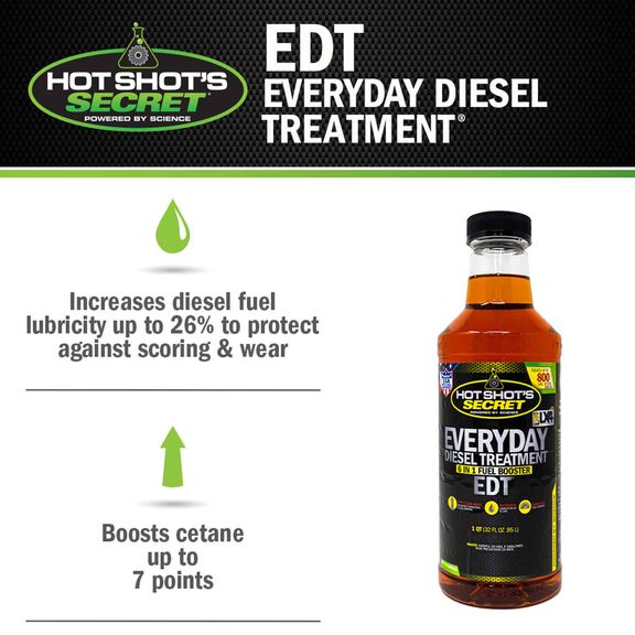 Hot Shot's Secret EVERYDAY DIESEL TREATMENT 6-in-1 Fuel Booster, 32 oz. image number 1