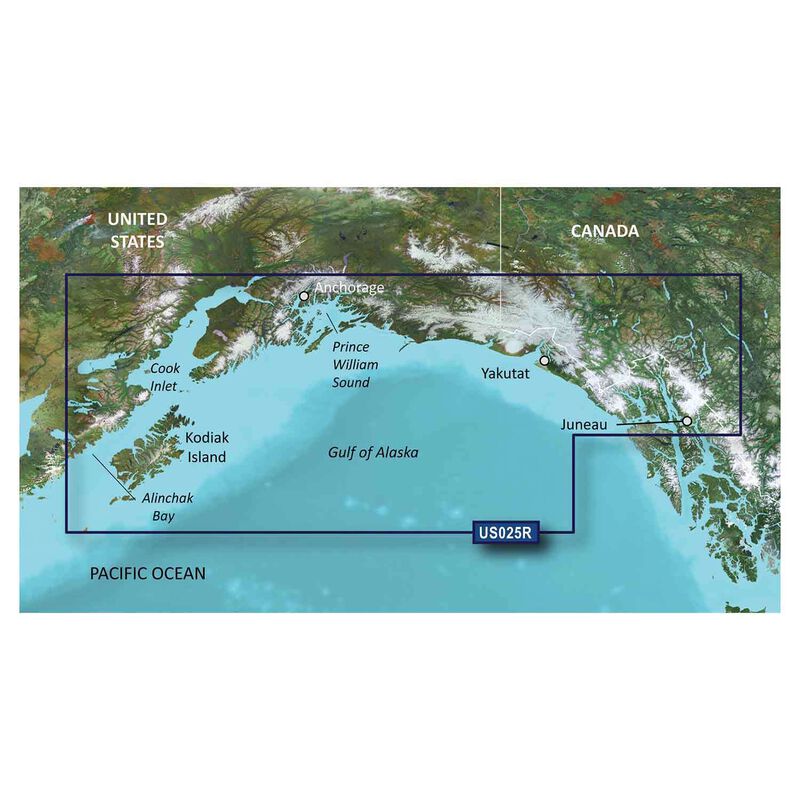 VUS025R Anchorage to Juneau BlueChart g3 Vision microSD/SD Card image number 0