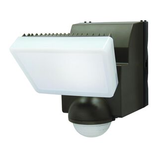IQ America Battery Operated LED Indoor/Outdoor Motion Security Flood Light, 500 Lumens