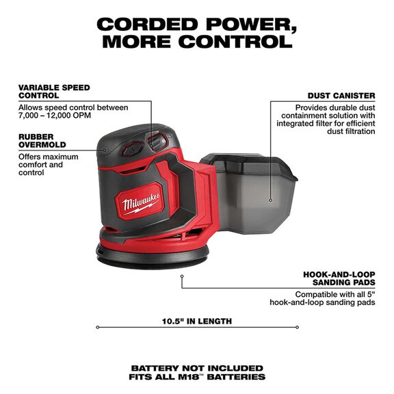 M18&trade; Random Orbit Sander image number 2