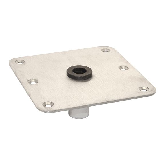 7" Seat Base, Stainless Steel, 3/4" Pin Type image number 0