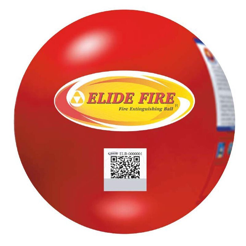 6" Elide Fire Ball Fire Extinguisher Industrial Box Package with Non-Closeable Mounting Bracket image number 0