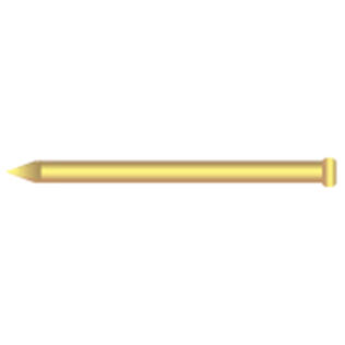#18 X 1/2" Brass Brads, 100-Pack