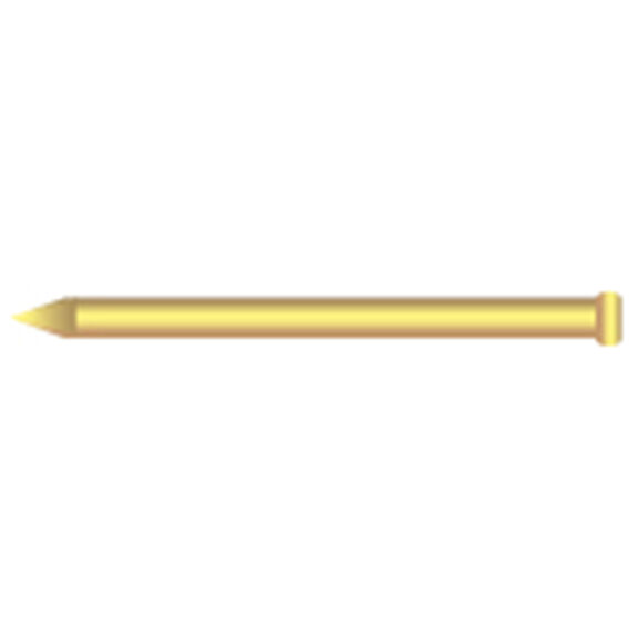 #18 X 1/2" Brass Brads, 100-Pack image number 0