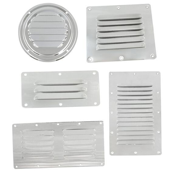 Stainless-Steel Louvered Vents image number 0