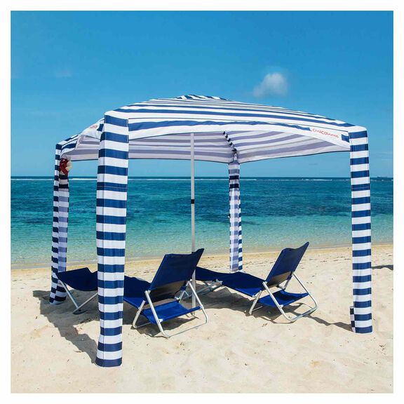 5 Cabana, Large with Navy Stripes image number 7