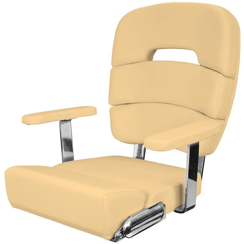 Coastal Helm Chair Deluxe, Amber Leaf West Marine