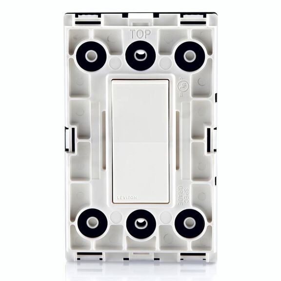 15 Amp 120/277 Volt Single Pole Switch, Weather-Resistant, Side & Back Wire image number 0