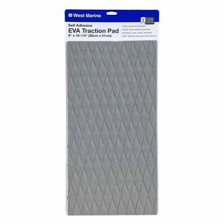EVA Foam Traction Pad Gray Diamond 16.25" x 8"