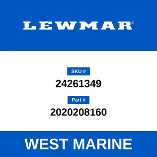 Lewmar Size 2 NTR End Stop Cover, Black