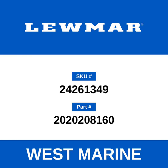 Lewmar Size 2 NTR End Stop Cover, Black image number 0