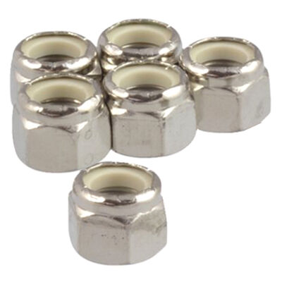 1/2" NF Nylon Brass Nuts, 6-Pack