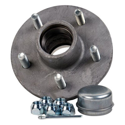 Galvanized Trailer Hub Kit Tapered Spindle
