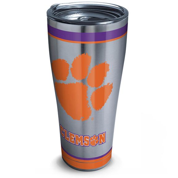 30 oz. Clemson Traditional Tumbler with Lid image number 0