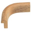 Teak Edge Molding, Inside Corner, 1 3/16" x 5/8" image number 2