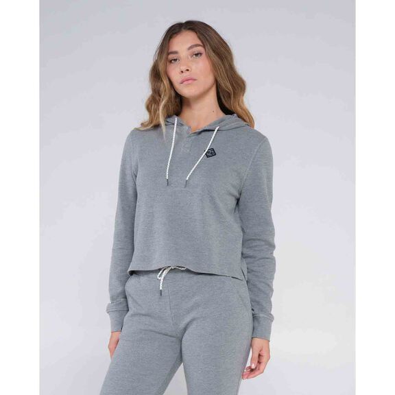 Women's Tippet Henley Hoodie image number 0