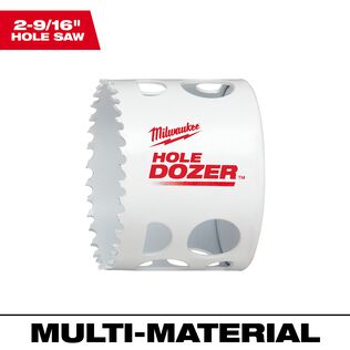 2-9/16" HOLE DOZER&trade; Bi-Metal Hole Saw