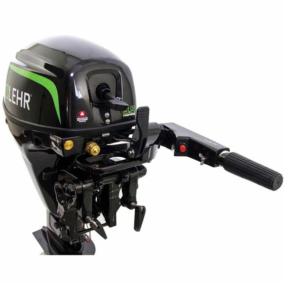 9.9hp Propane Powered Outboard Engine, Short Shaft, Manual Start&nbsp; image number 1