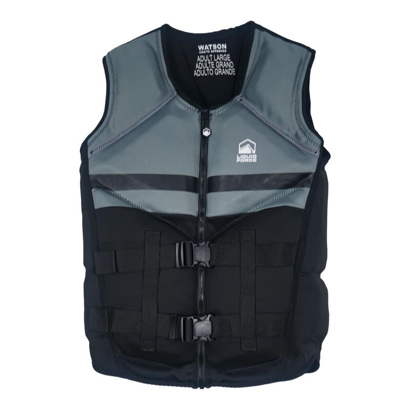 Liquid Force Watson CCGA Life Jacket, Small, Charcoal/Black | by West Marine