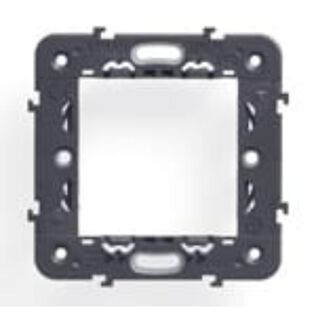 Vimar Eikon 21603 2-Module Mounting Frame, Screwless