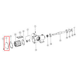Self-Priming Pump Half-Thickness Cam Gasket