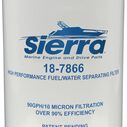 Sierra 18-7866 10 Micron, High Capacity Fuel Water Separator Filter for Yamaha MAR-FUELF-IL-TR, Medium image number 0
