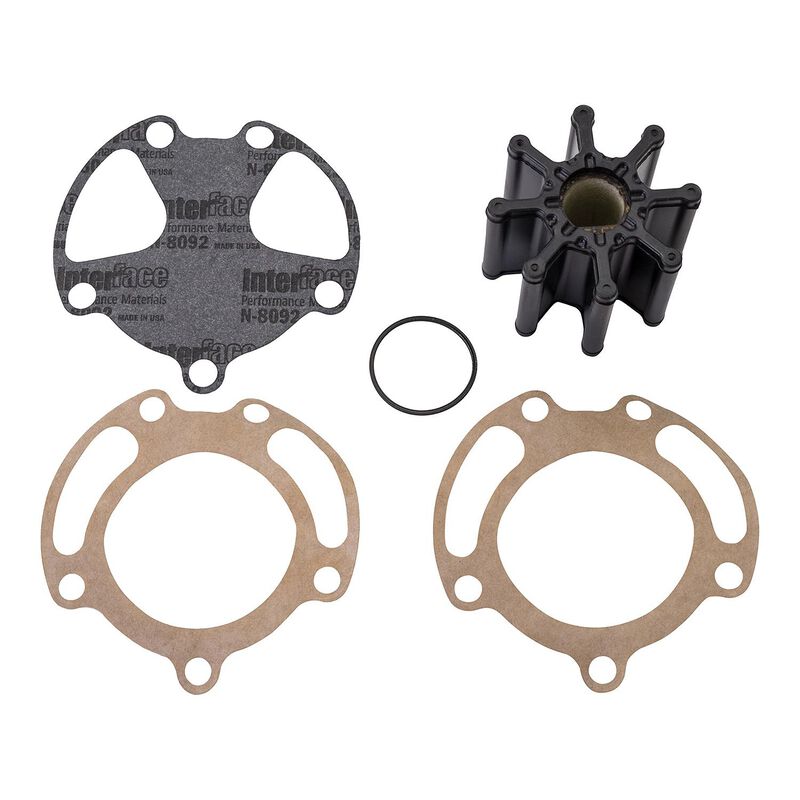 Quicksilver 59362A4 Sea Water Pump Impeller Replacement Kit for Bravo I, II and III w/ Two-Piece Pump Body | by West Marine