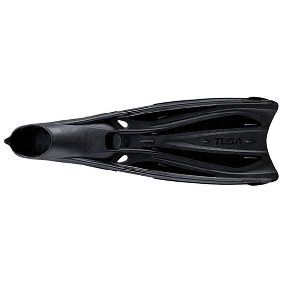 Solla Full-Footed Dive Fin, Black image number 0