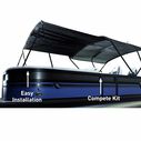 SureShade 7' Pontoon Bimini Extension Kit with Black Hardware image number 0