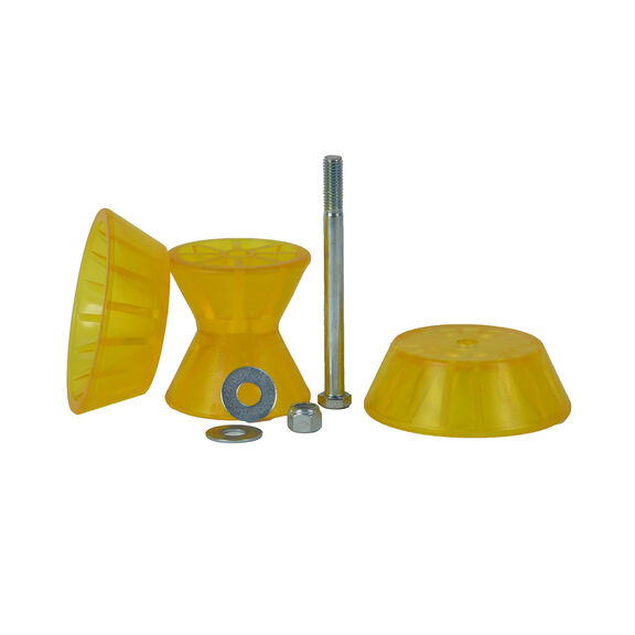 4" Bow Roller Assembly PVC image number 1