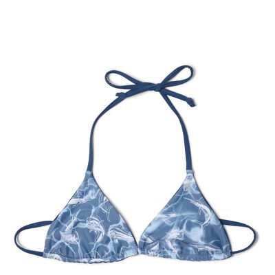 Women's Americamo Key West Reversible Triangle Bikini Top