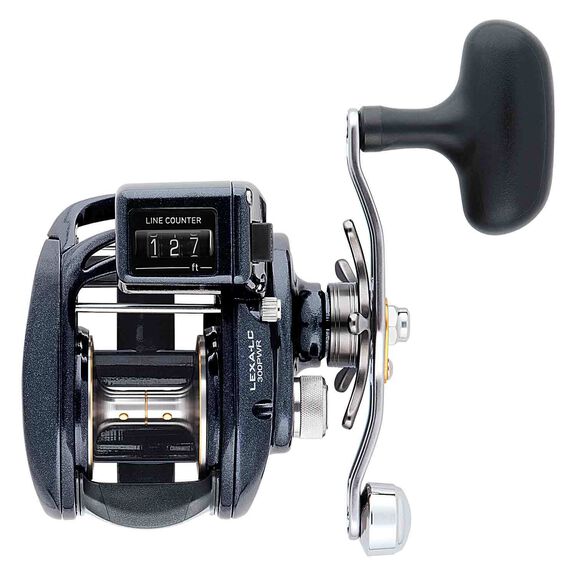 Lexa&reg; LC300PWR-P Line Counter Baitcasting Reel image number 1