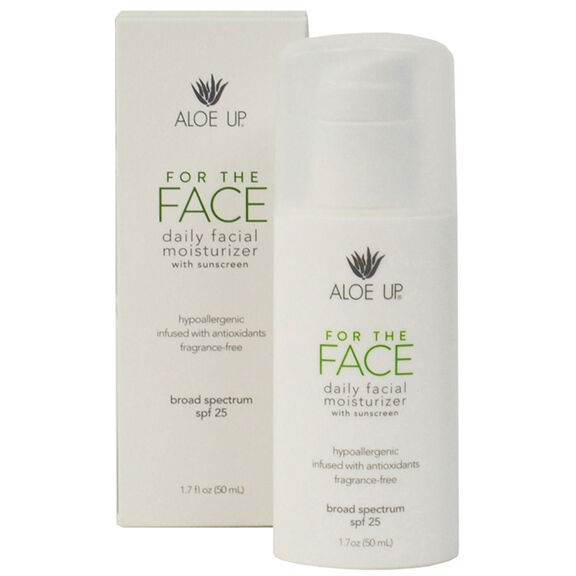 SPF 25 For the Face Moisturizer with Sunscreen image number 0