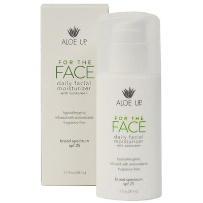 SPF 25 For the Face Moisturizer with Sunscreen