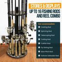 REALTREE 16 Fishing Rod Round Storage Rack image number 2