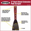 Chisel Scraper 3'' Bent Blade Acme Threaded Handle image number 1