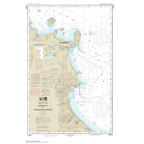 #14970 Marquette & Presque Isle Harbors image number 0