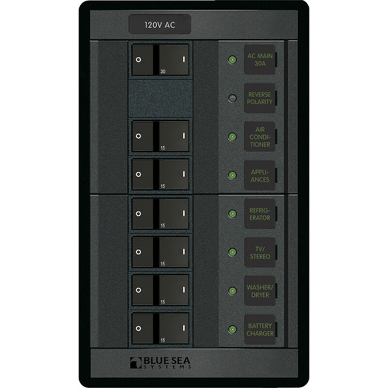 120V AC Main Panel + 6 Positions image number 0
