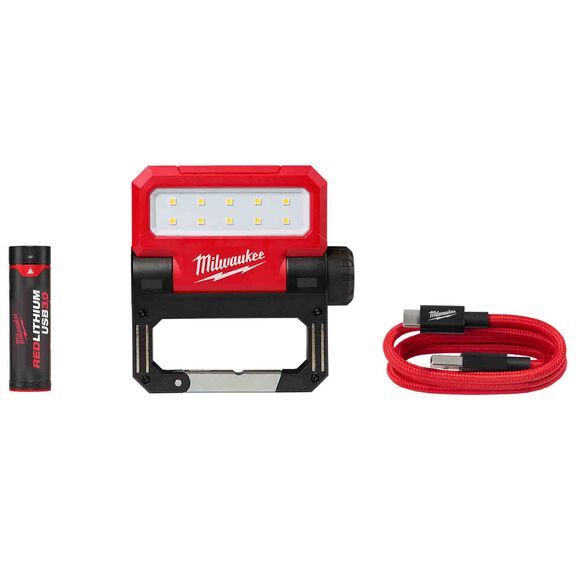 REDLITHIUM&trade; USB  ROVER&trade; Pivoting Flood Light image number 0