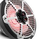 HYDRO 8" 2-Way Marine Speakers with Integrated RGB LED Lights, 375 Watts, White image number 2