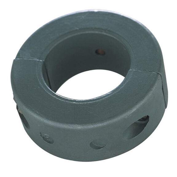 LC Collar Anode - 1 3/4" shaft x 3 1/2"dia. x 1 3/8"L, Aluminum image number 0