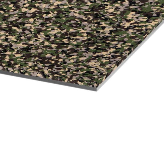Two Color SeaDek Full Sheet &ndash; Brushed (40&Prime; x 80&Prime;) - Army Camo /Storm Gray image number 0
