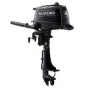 Suzuki DF4A HP 4-Stroke Outboard, 15" Shaft, Manual Start, Black image number 2